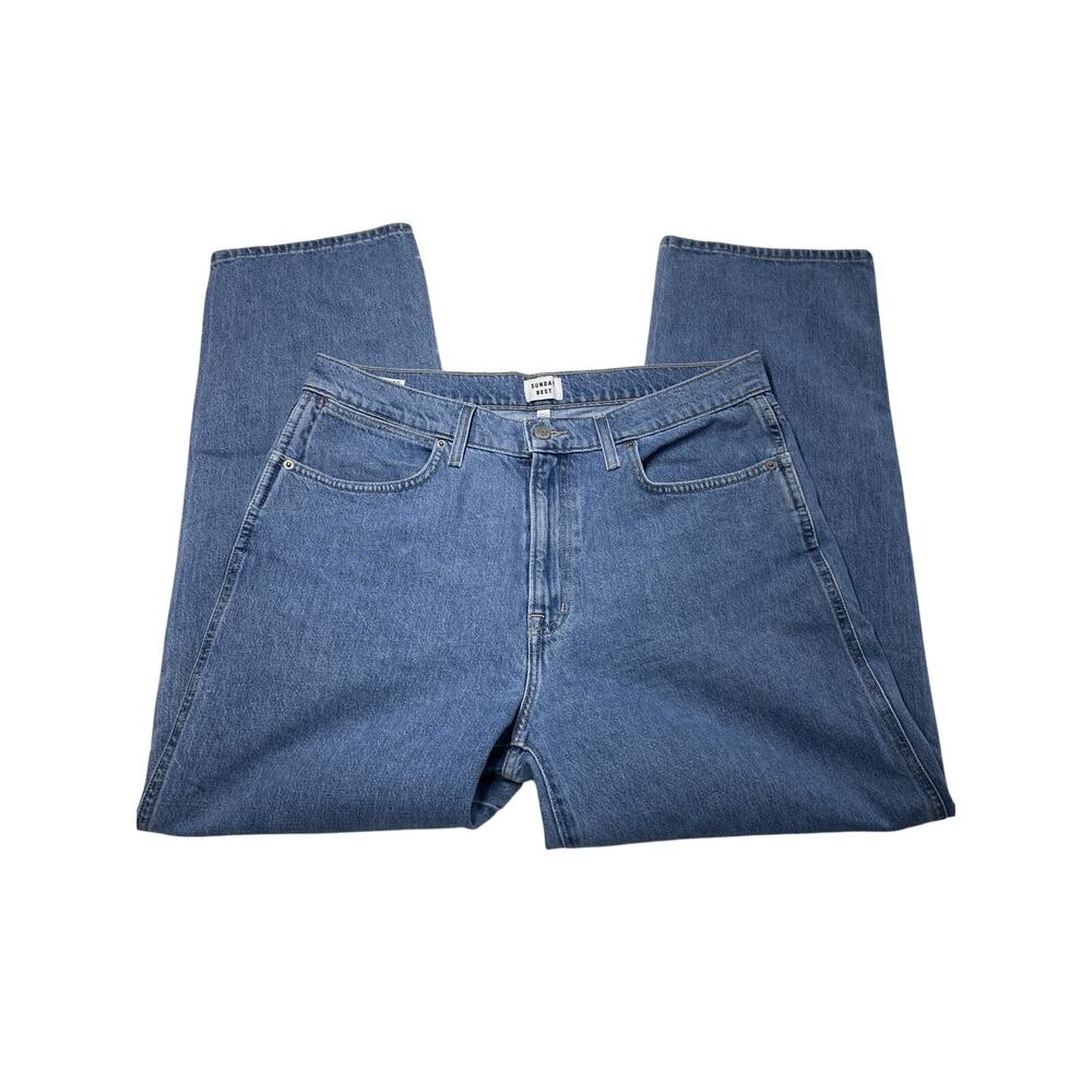 NWOT Women’s Aritzia Sunday Best Medium Blue Denim Jeans Size 31